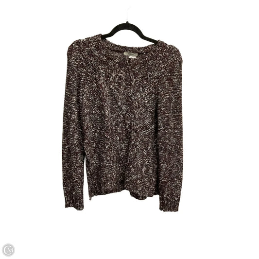Sweater By Madewell In Maroon, Size: M