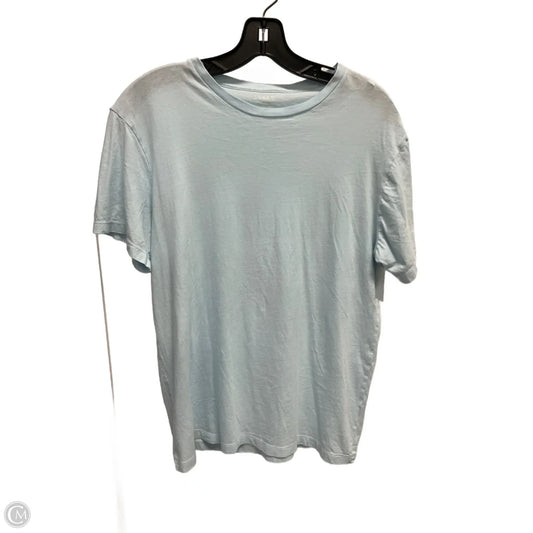 Top Short Sleeve Basic By J. Crew In Blue, Size: M