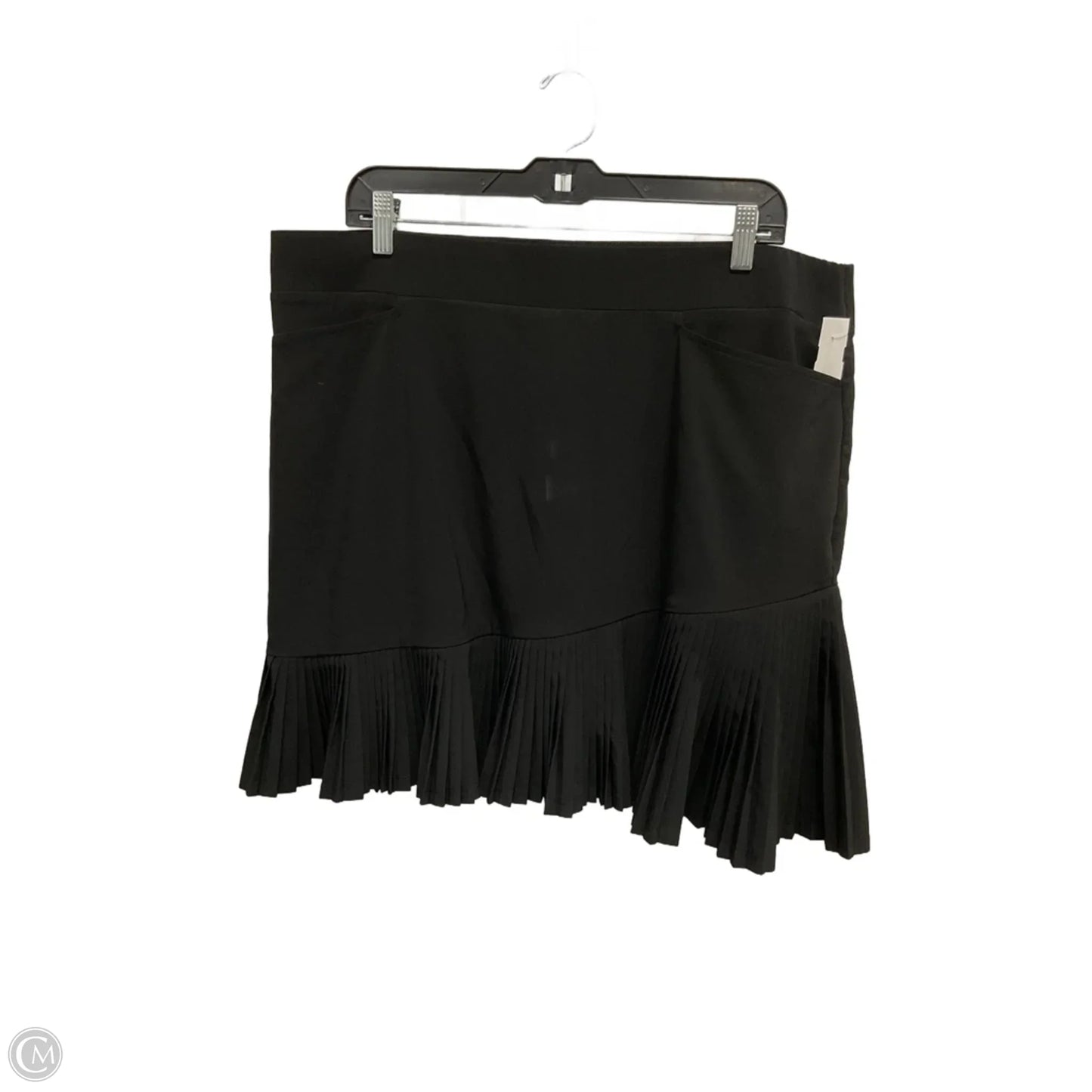 Athletic Skort By Chicos In Black, Size: Xl