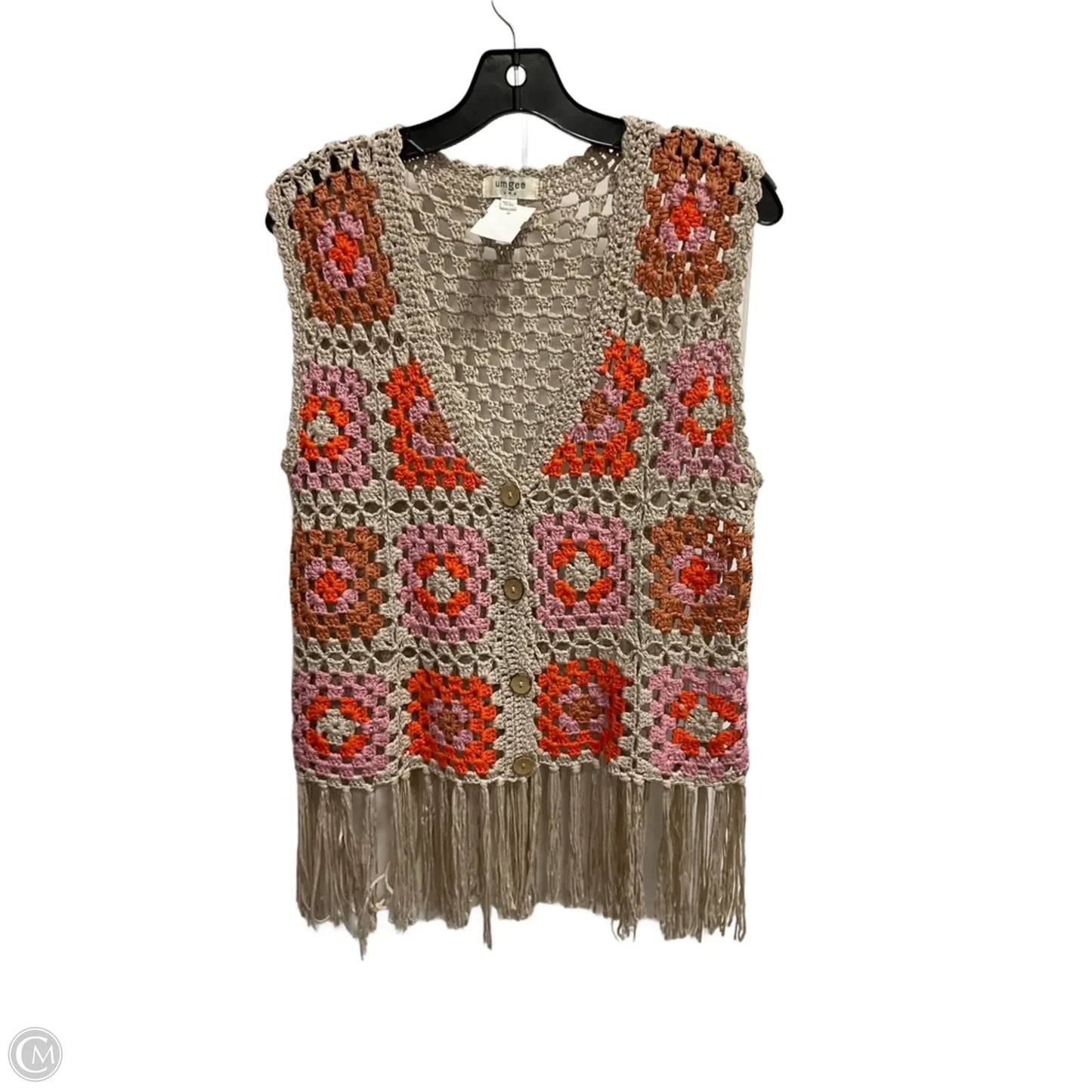 Vest Other By Umgee In Multi-colored, Size: L