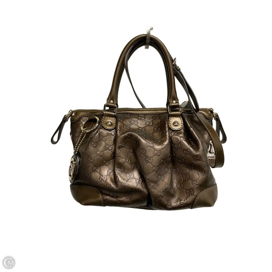 Handbag Luxury Designer By Gucci, Size: Large
