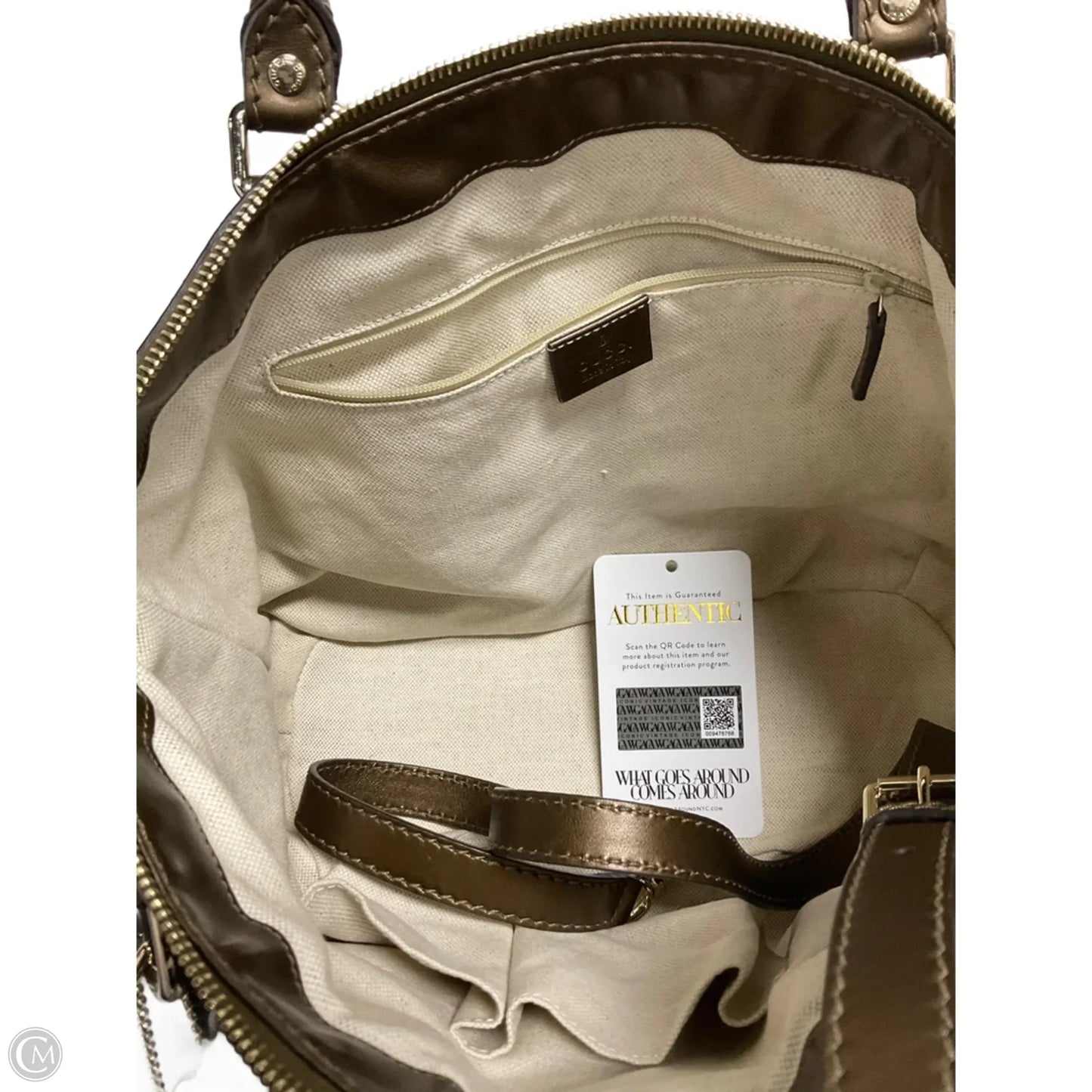 Handbag Luxury Designer By Gucci, Size: Large