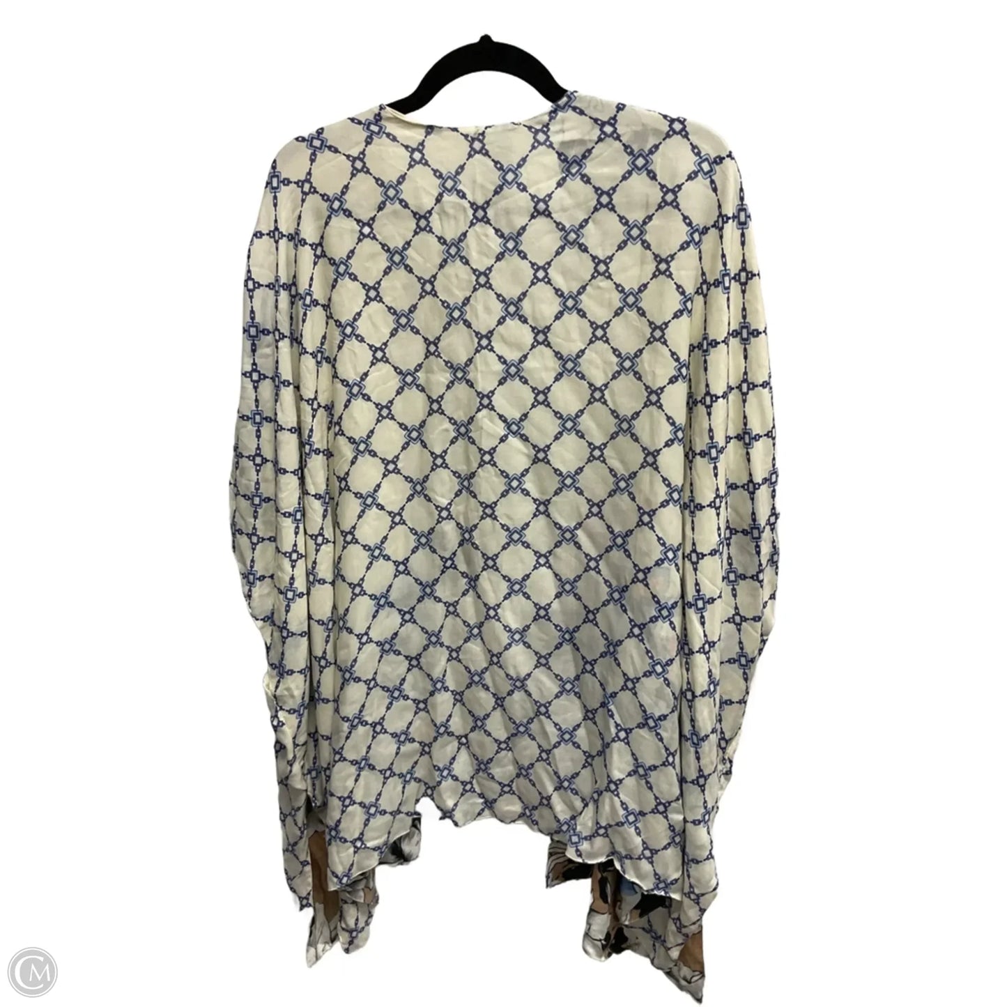 Kimono By Chicos In Blue, Size: L