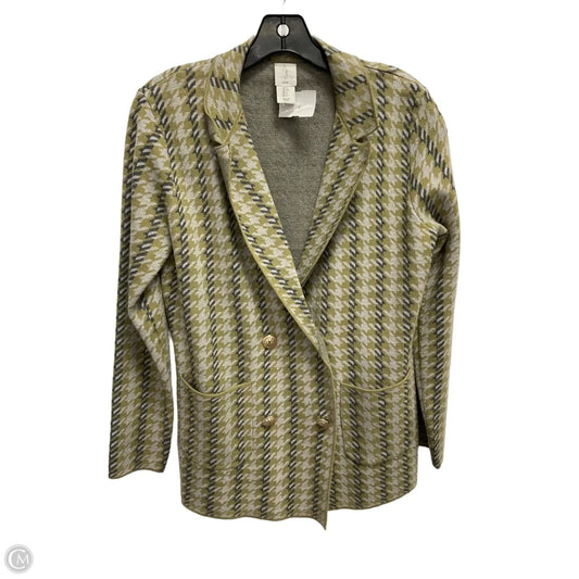 Sweater Cardigan By Joie In Green, Size: S