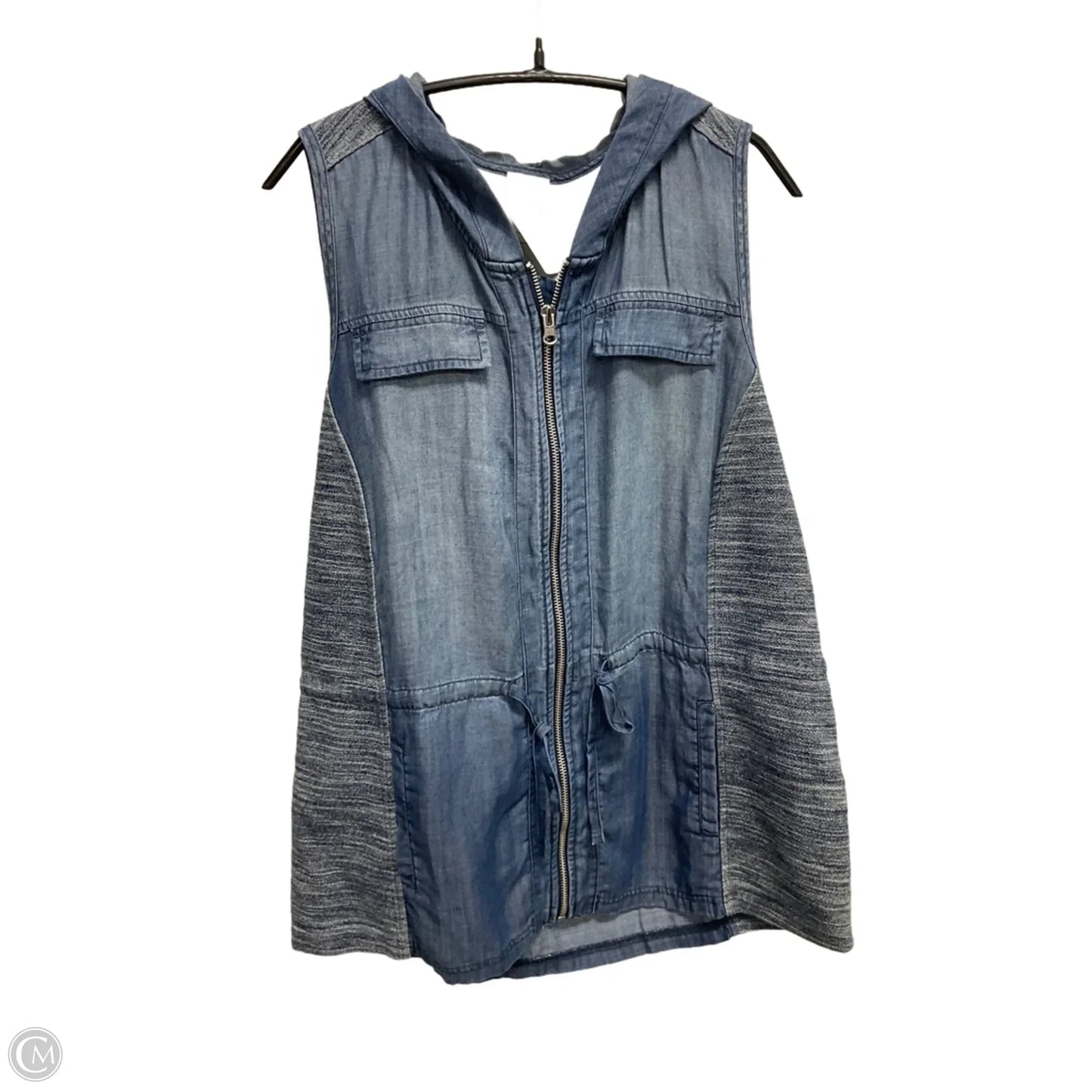 Vest Other By Chicos In Blue, Size: M