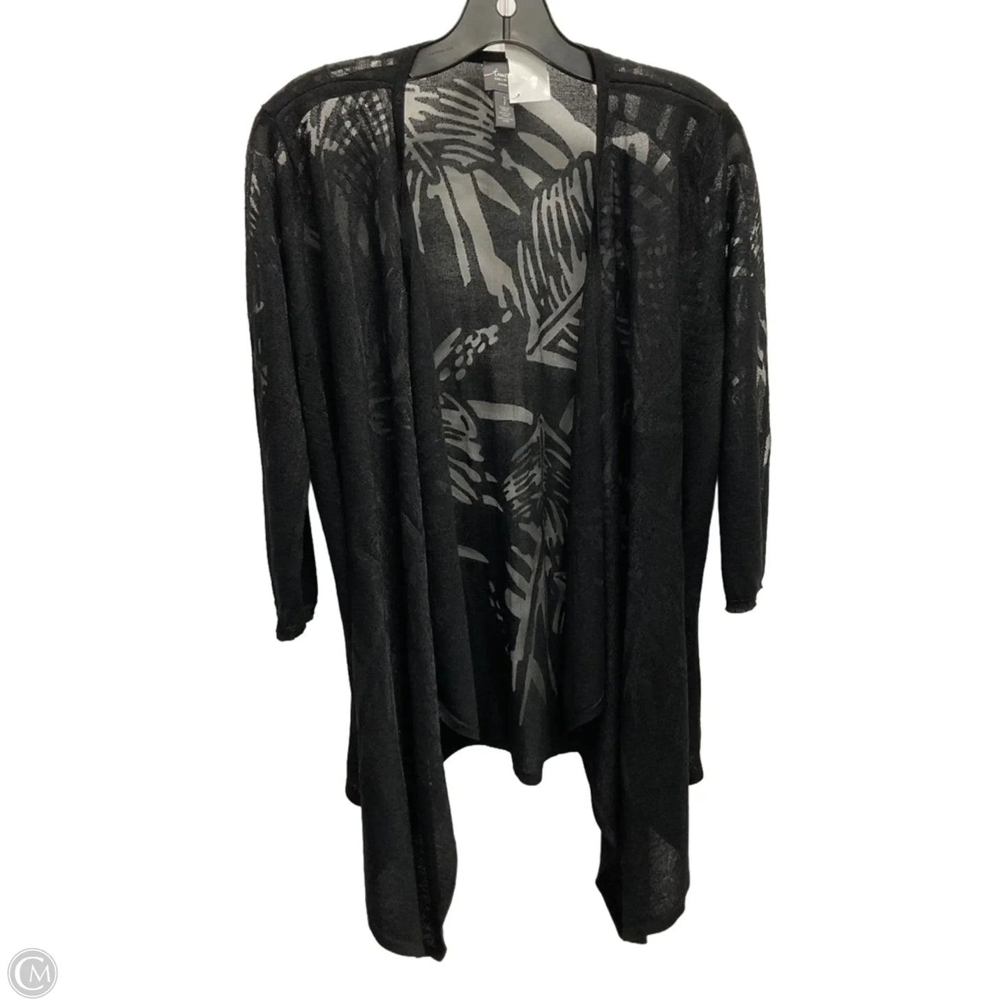 Cardigan By Chicos In Black, Size: M