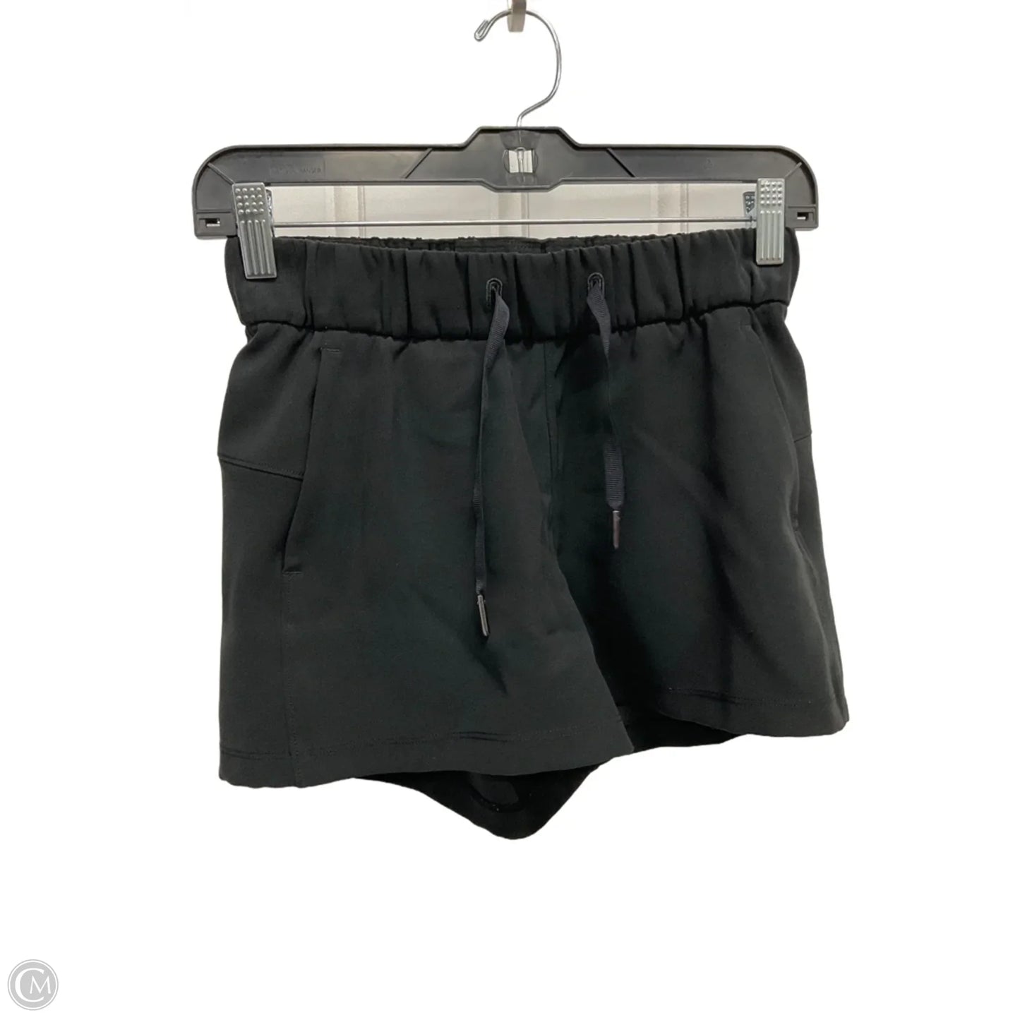 Athletic Shorts By Lululemon In Black, Size: Xs