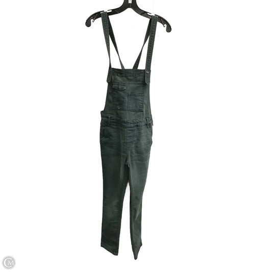 Overalls By Free People In Green Denim, Size: Xs