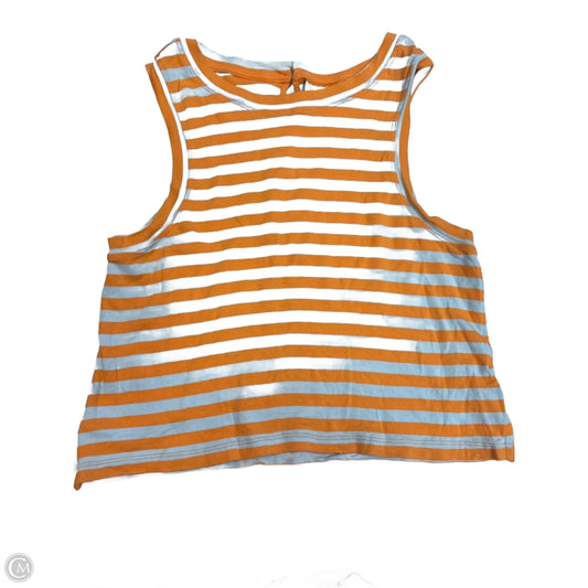 Tank Top By Maeve In Striped Pattern, Size: M