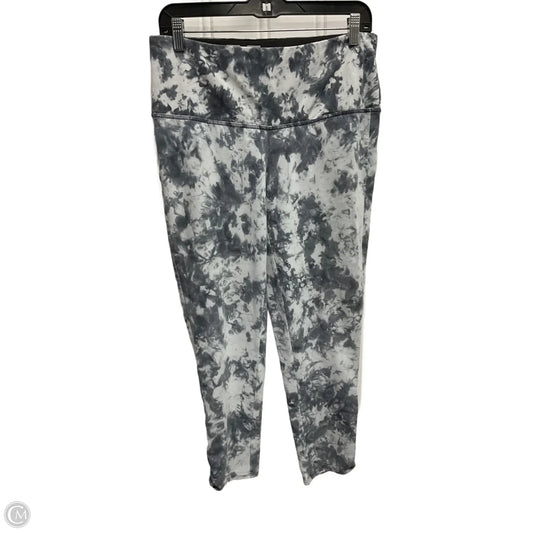 Athletic Leggings By Chicos In Tie Dye Print, Size: M