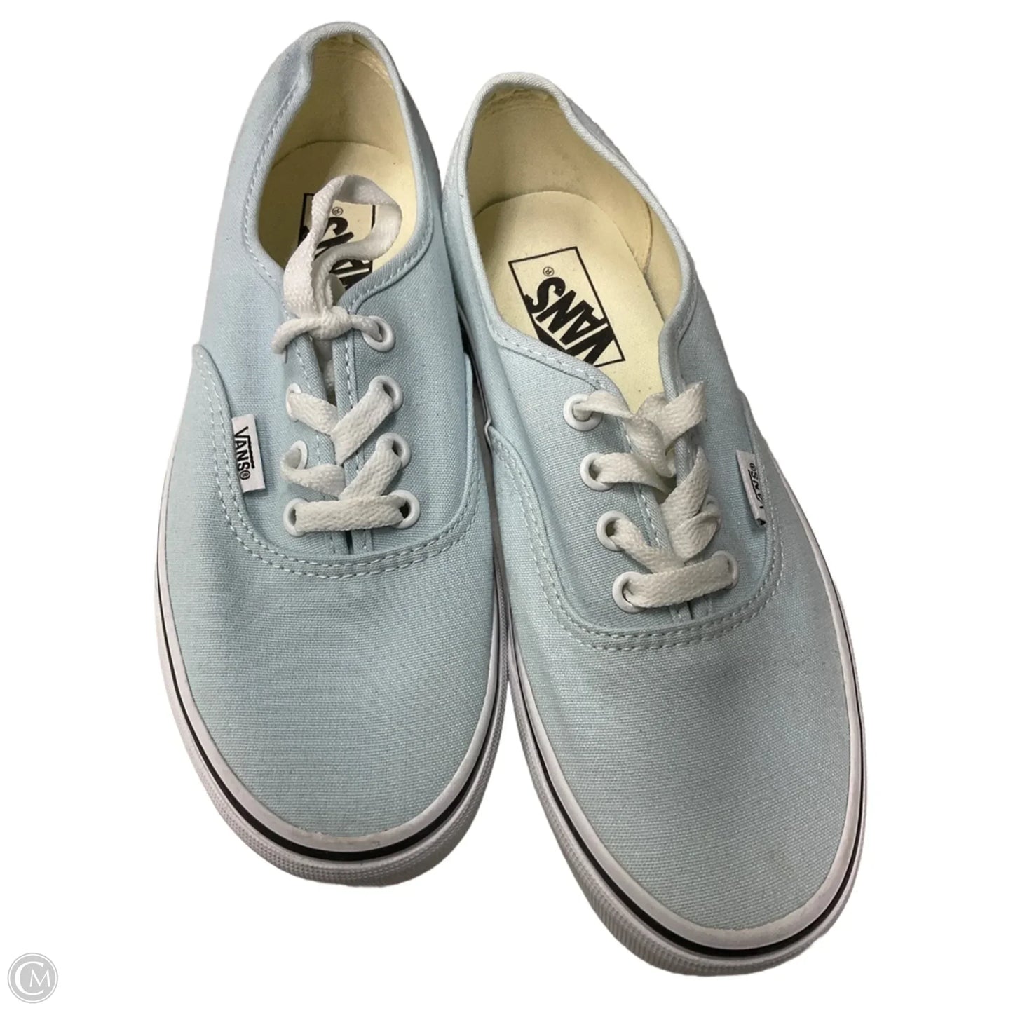Shoes Sneakers By Vans In Blue, Size: 7