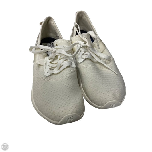 Shoes Athletic By New Balance In White, Size: 6.5