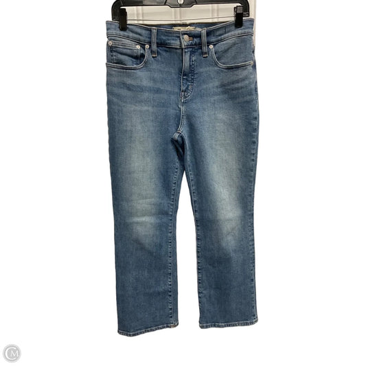 Jeans Boot Cut By Madewell In Blue Denim, Size: 6
