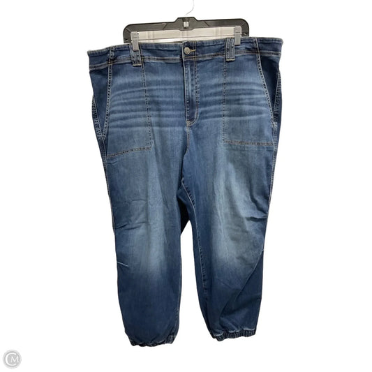 Jeans Jeggings By Torrid In Blue Denim, Size: 26