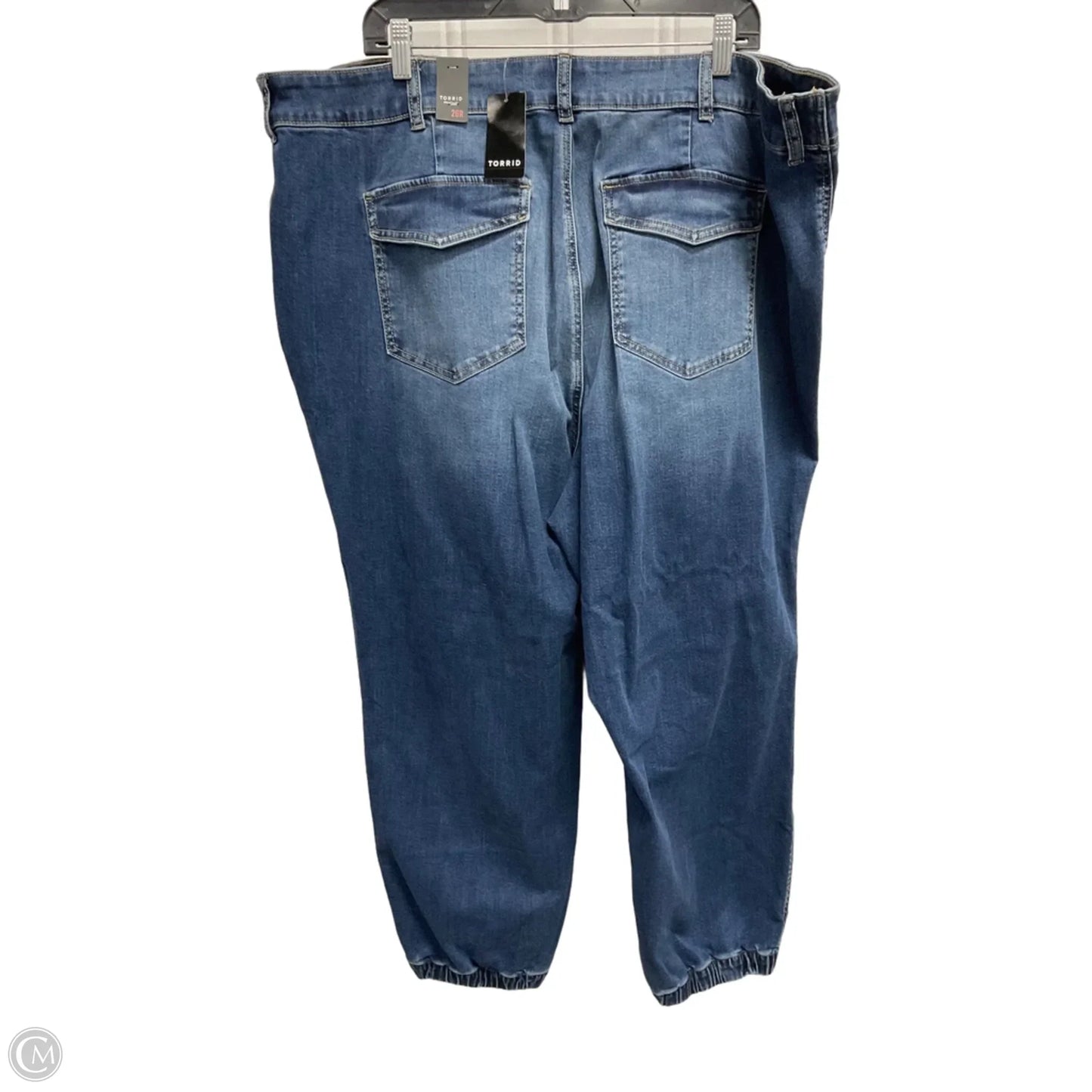 Jeans Jeggings By Torrid In Blue Denim, Size: 26