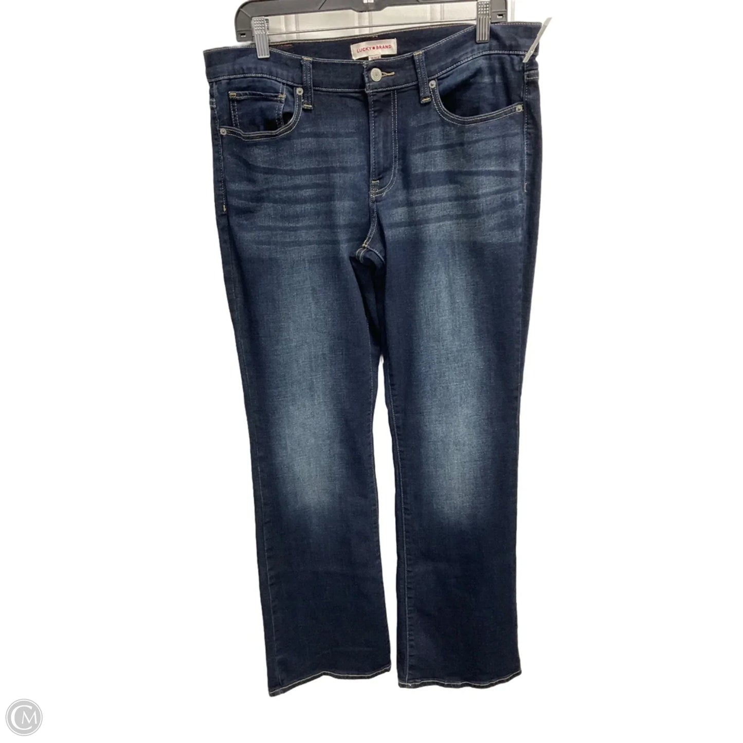 Jeans Boot Cut By Lucky & Blessed In Blue Denim, Size: 12