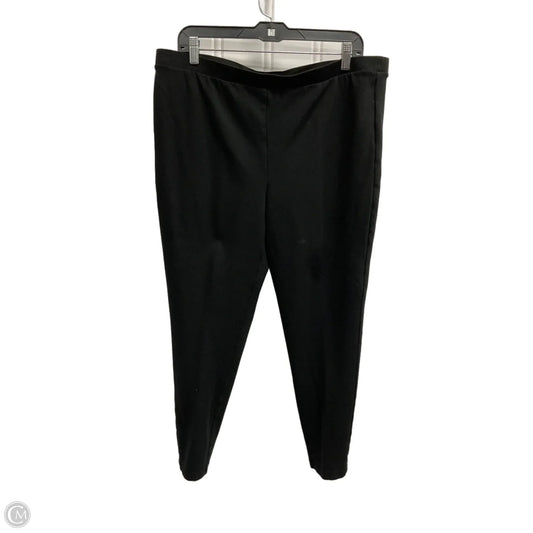 Pants Leggings By Chicos In Black, Size: Xl