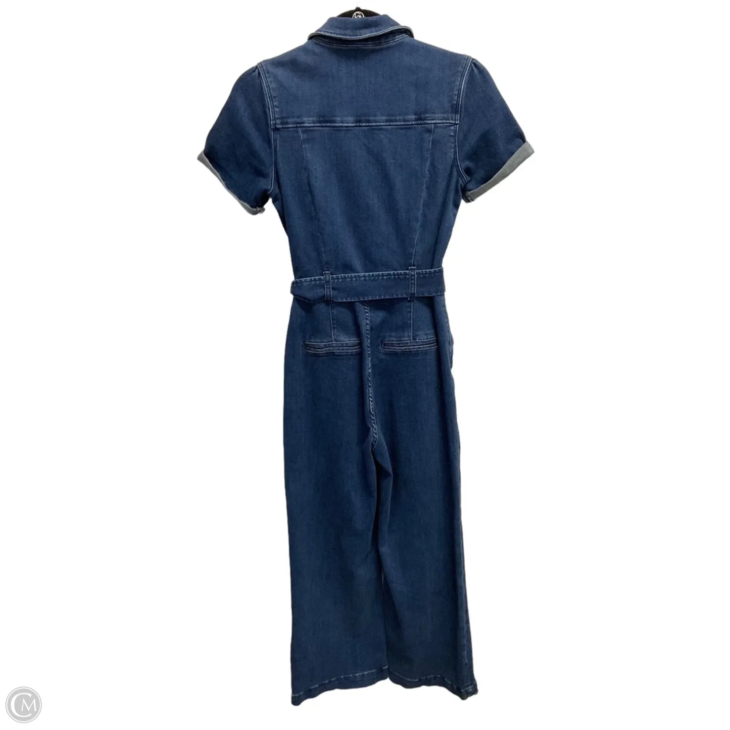 Jumpsuit By Paige In Blue Denim, Size: Xs