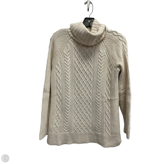 Sweater By Talbots In Cream, Size: M