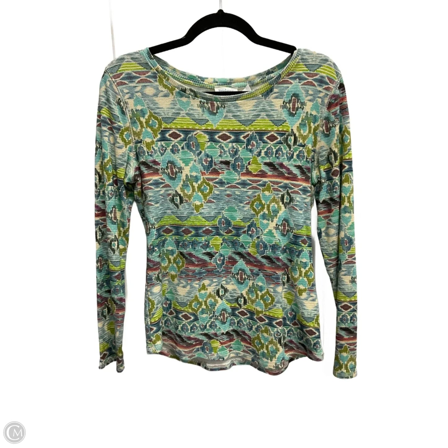 Top Long Sleeve By Sundance In Multi-colored, Size: M