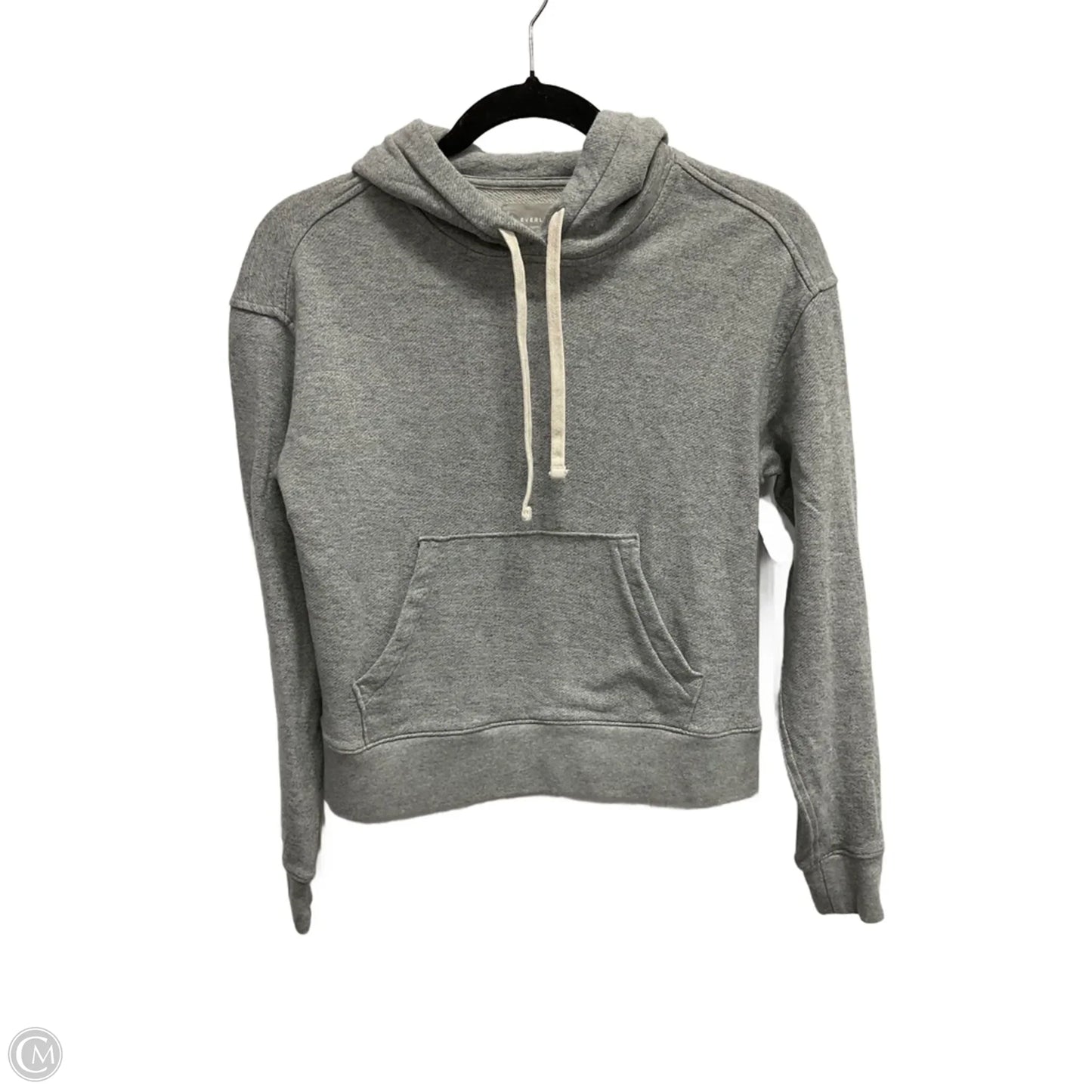 Sweatshirt Hoodie By Everlane In Grey, Size: Xs