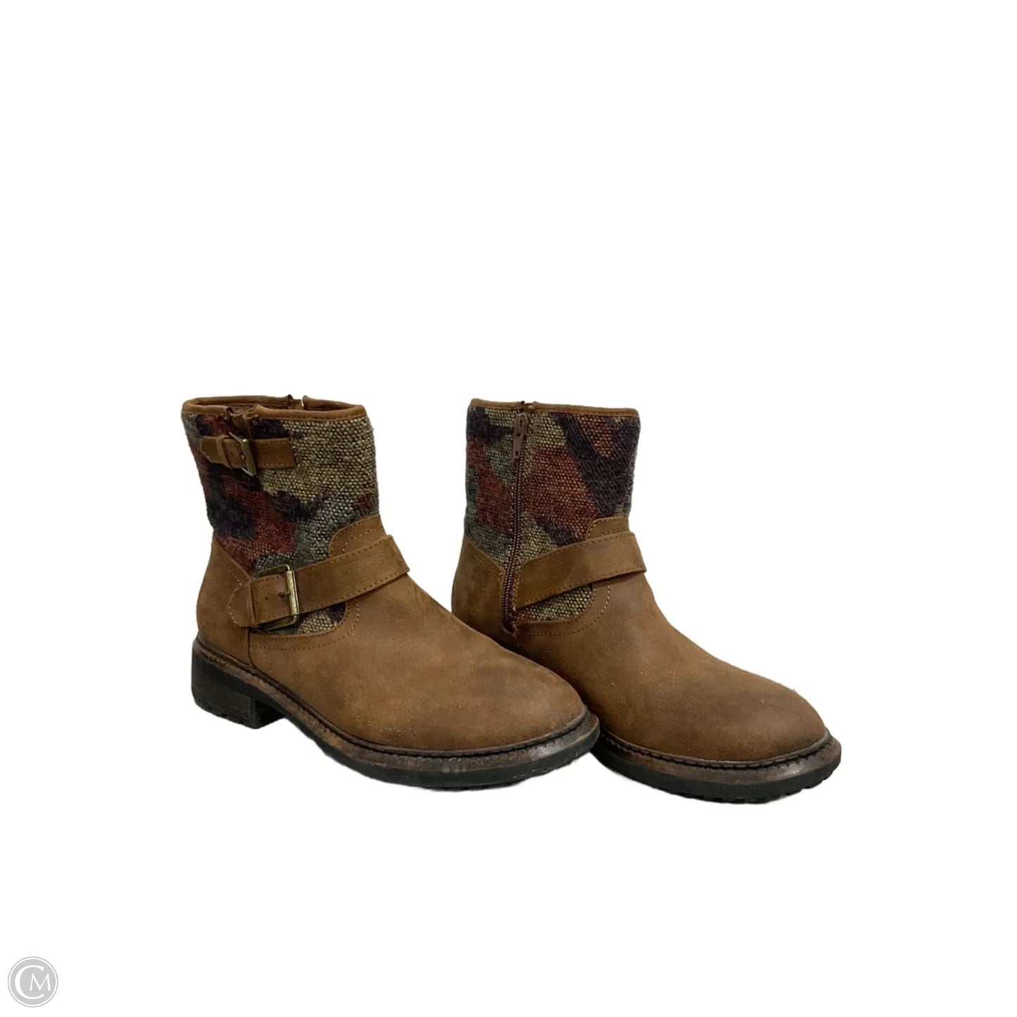 Boots Ankle Flats By Sonoma In Brown, Size: 8.5