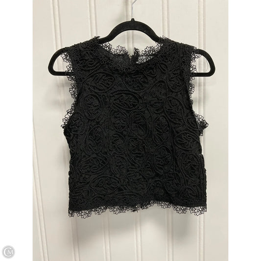 Top Sleeveless By Chicwish In Black, Size: M