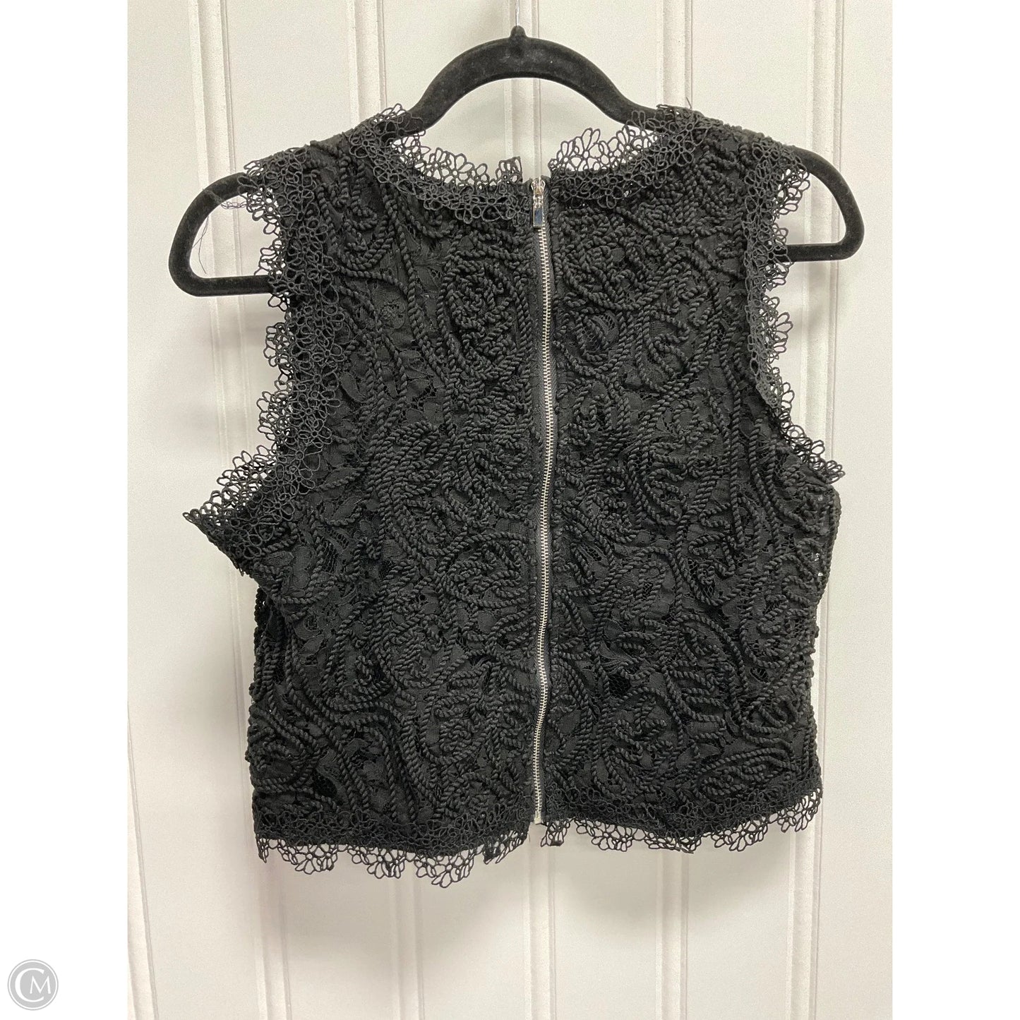 Top Sleeveless By Chicwish In Black, Size: M