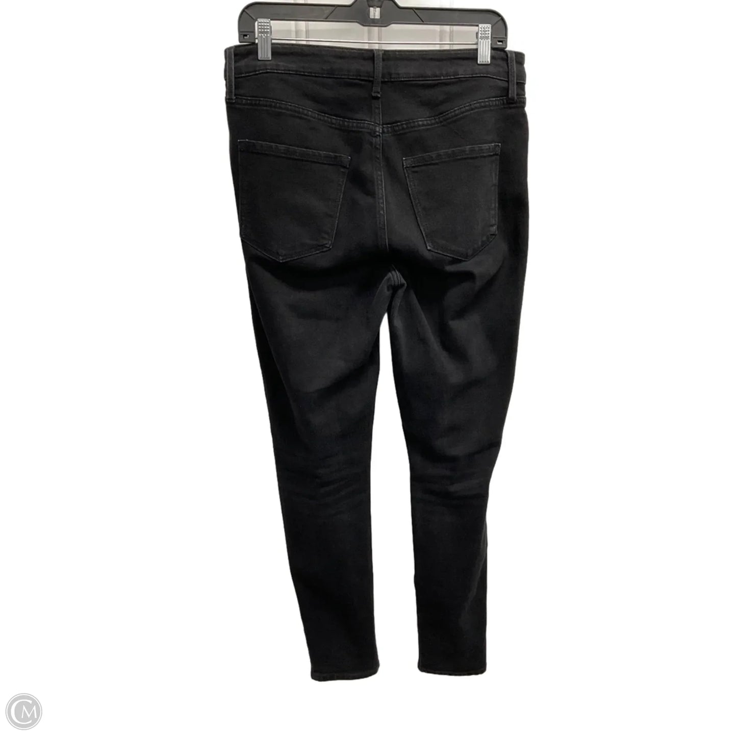 Jeans Skinny By Old Navy In Black Denim, Size: 10l