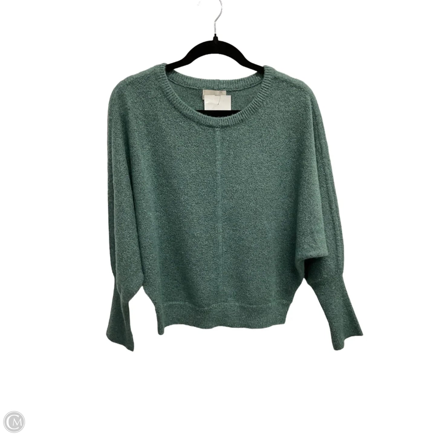 Top Long Sleeve By Be Cool In Green, Size: M