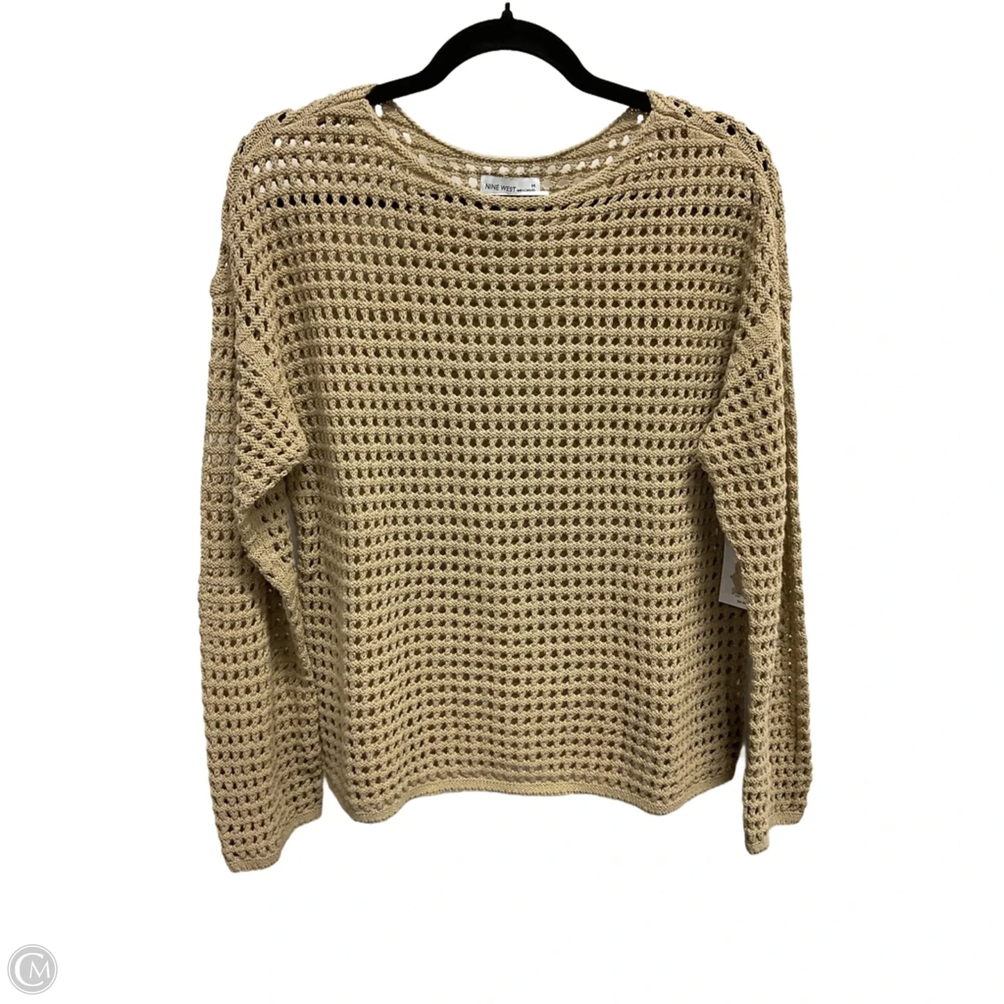 Sweater By Nine West In Beige, Size: M