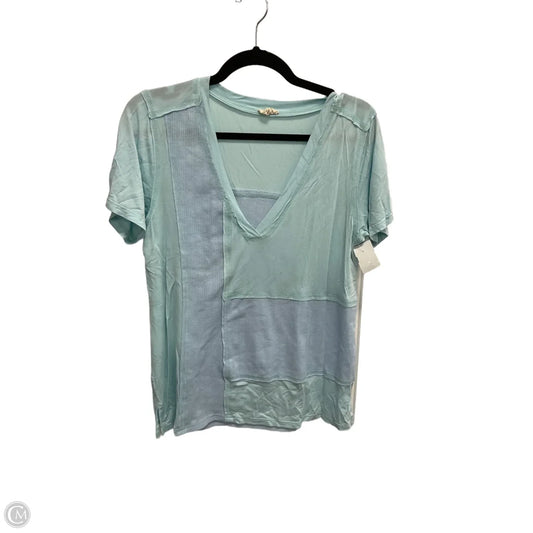 Top Short Sleeve By Pol In Blue, Size: S