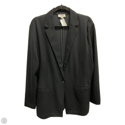 Blazer By Loft In Black, Size: Xl