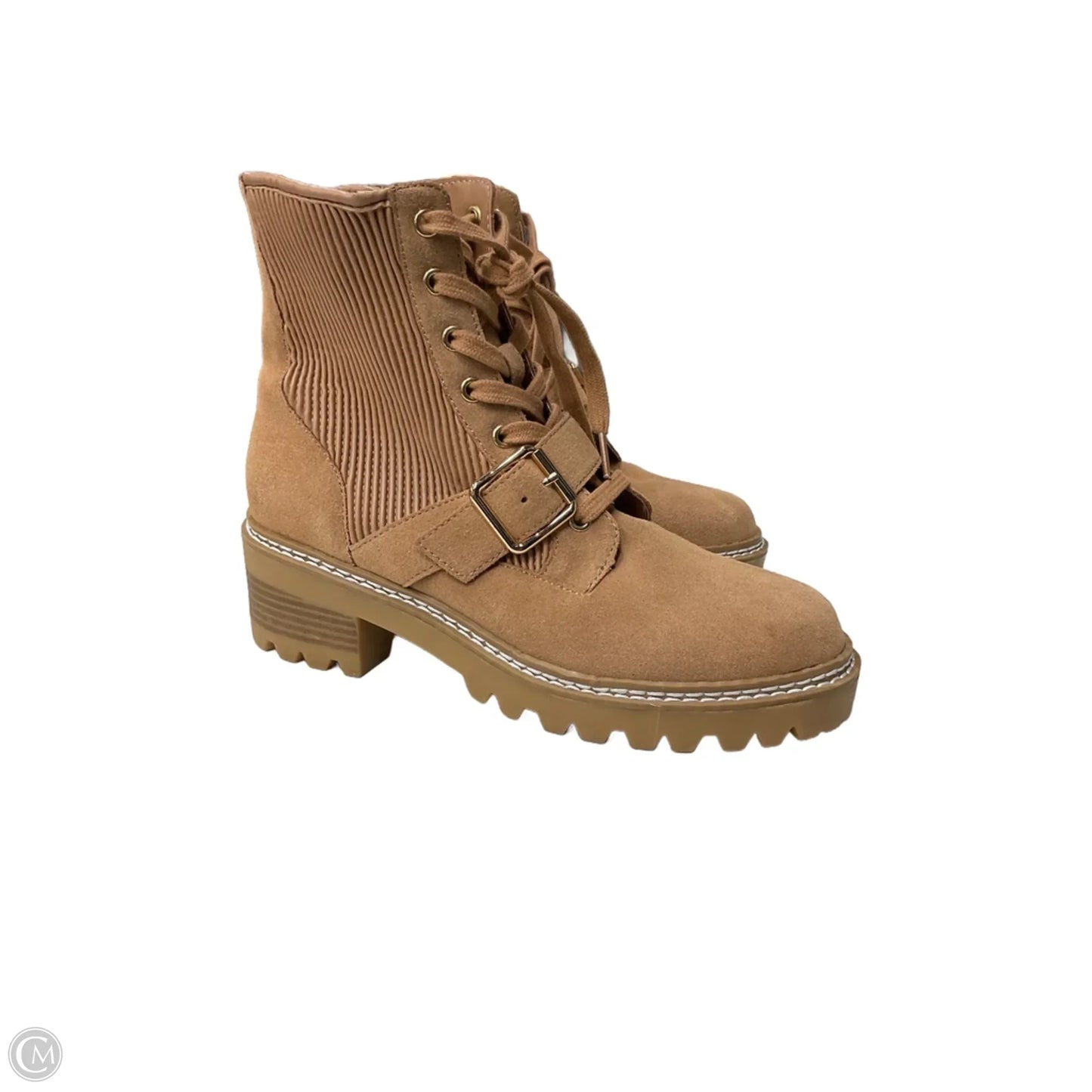 Boots Combat By Bcbg In Tan, Size: 7.5