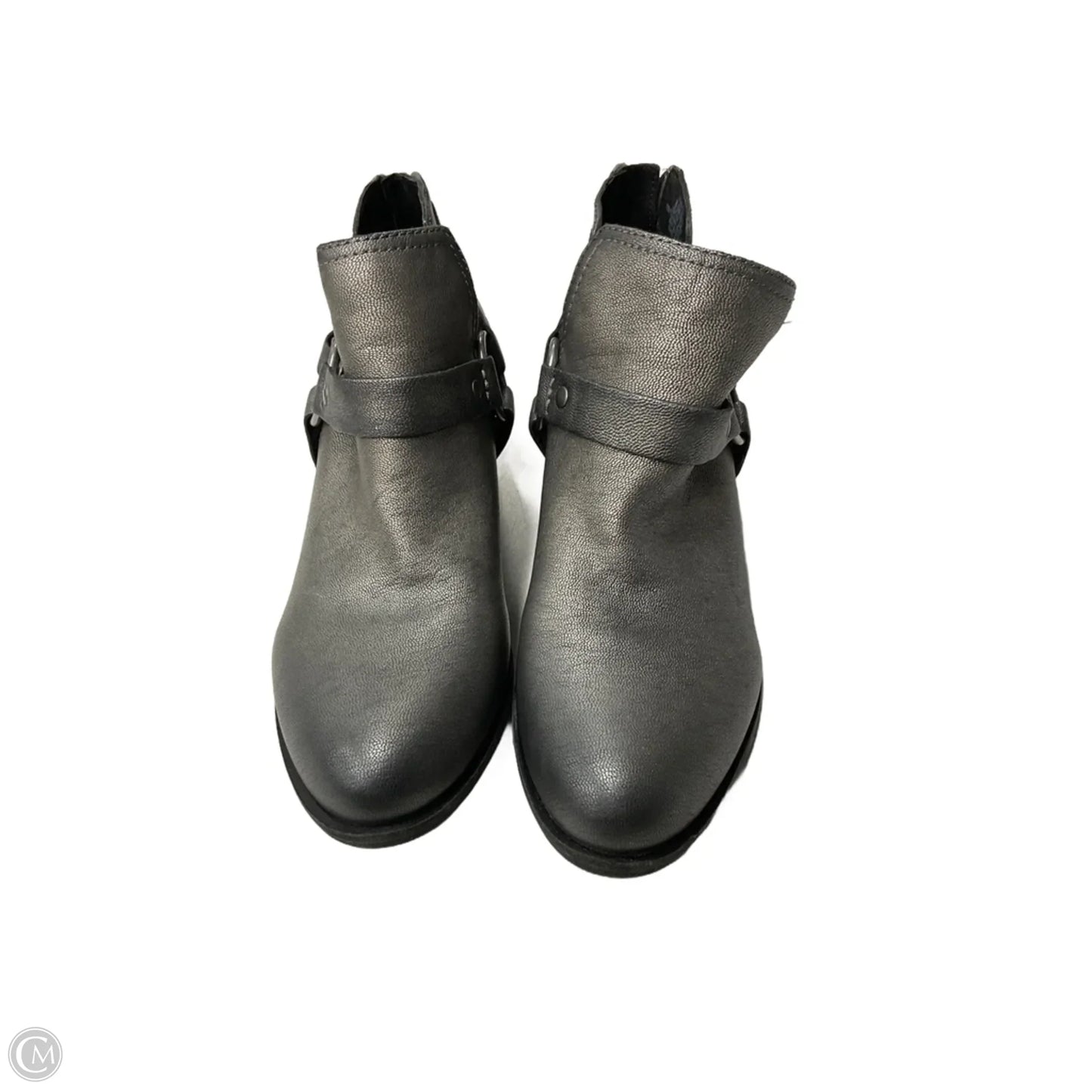 Boots Ankle Flats By Lucky Brand In Silver, Size: 8.5