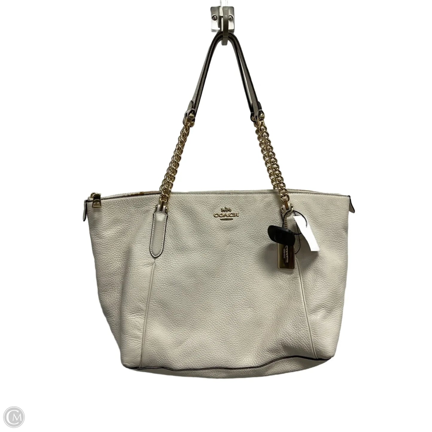 Tote Designer By Coach, Size: Medium