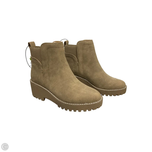 Boots Ankle Heels By Dolce Vita In Brown, Size: 7