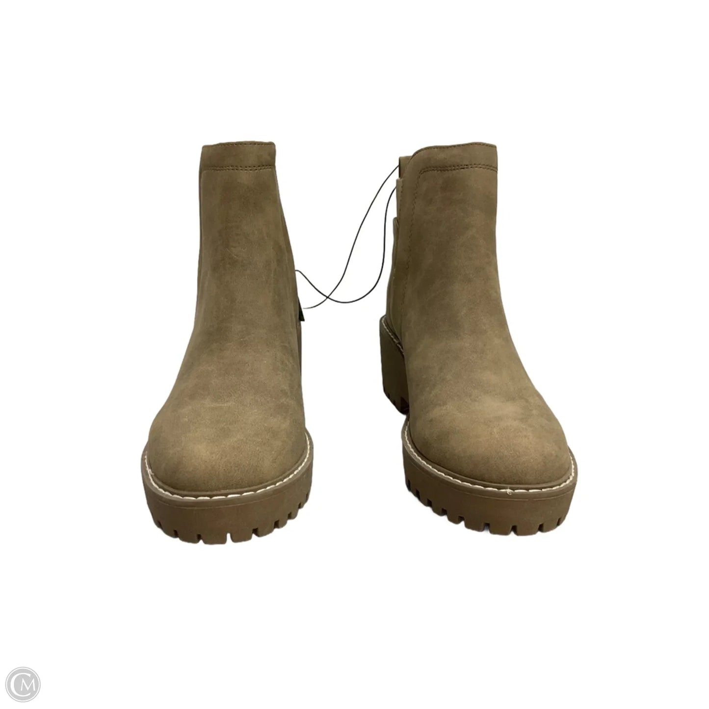 Boots Ankle Heels By Dolce Vita In Brown, Size: 7