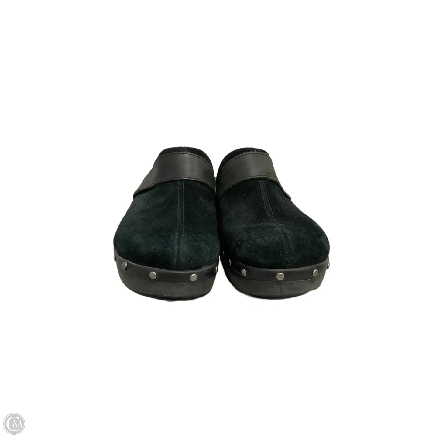 Shoes Heels Platform By Crocs In Black, Size: 9