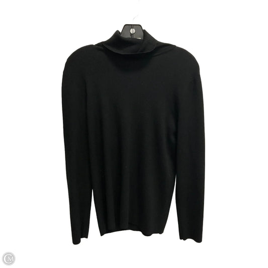 Sweater By Chicos In Black, Size: L