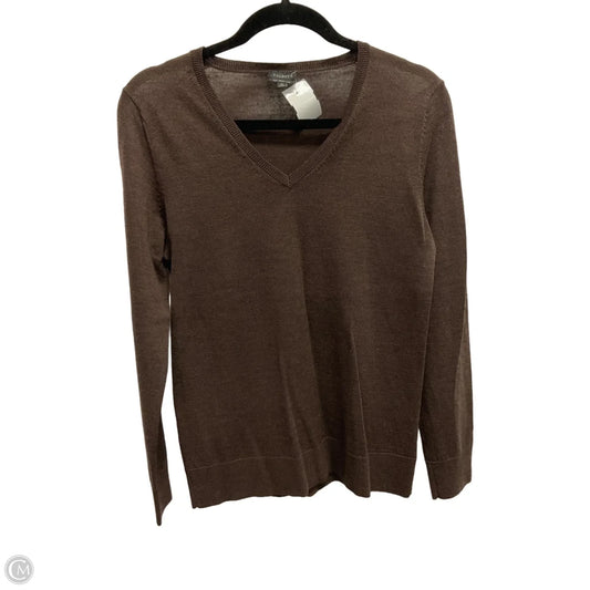 Sweater By Talbots In Brown, Size: M