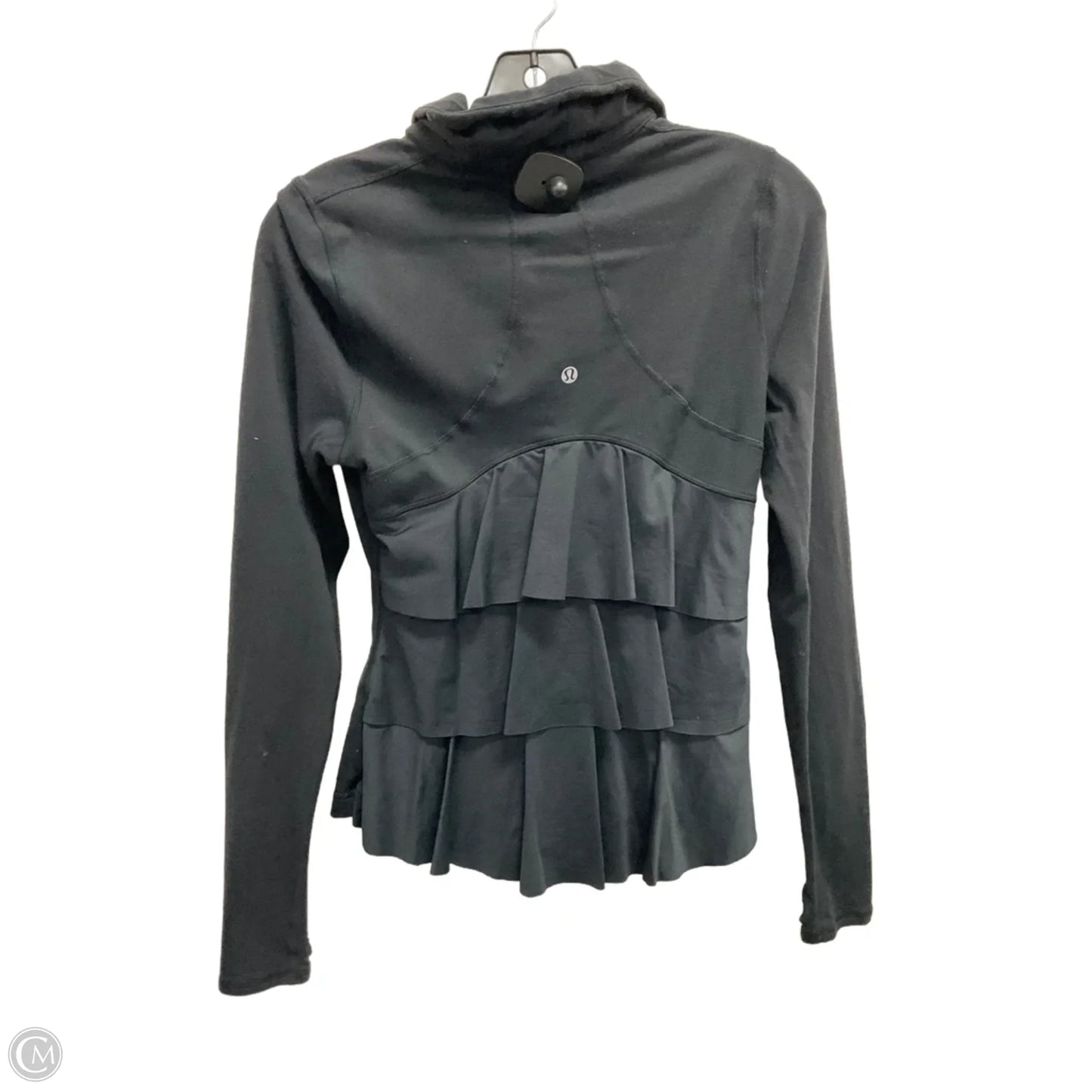 Athletic Jacket By Lululemon In Black, Size: S