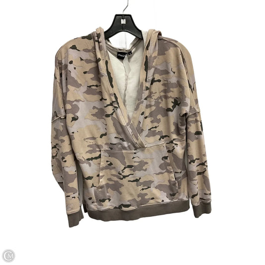 Sweatshirt Hoodie By Mono B In Camouflage Print, Size: S