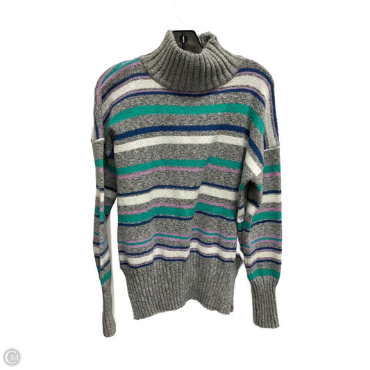 Sweater By Eddie Bauer In Striped Pattern, Size: M