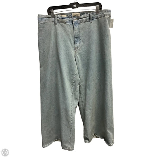 Jeans Wide Leg By Universal Thread In Blue Denim, Size: 16