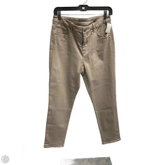 Jeans Cropped By Chicos In Tan, Size: 8