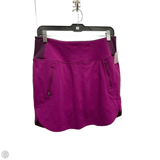 Athletic Skort By Athleta In Purple, Size: M