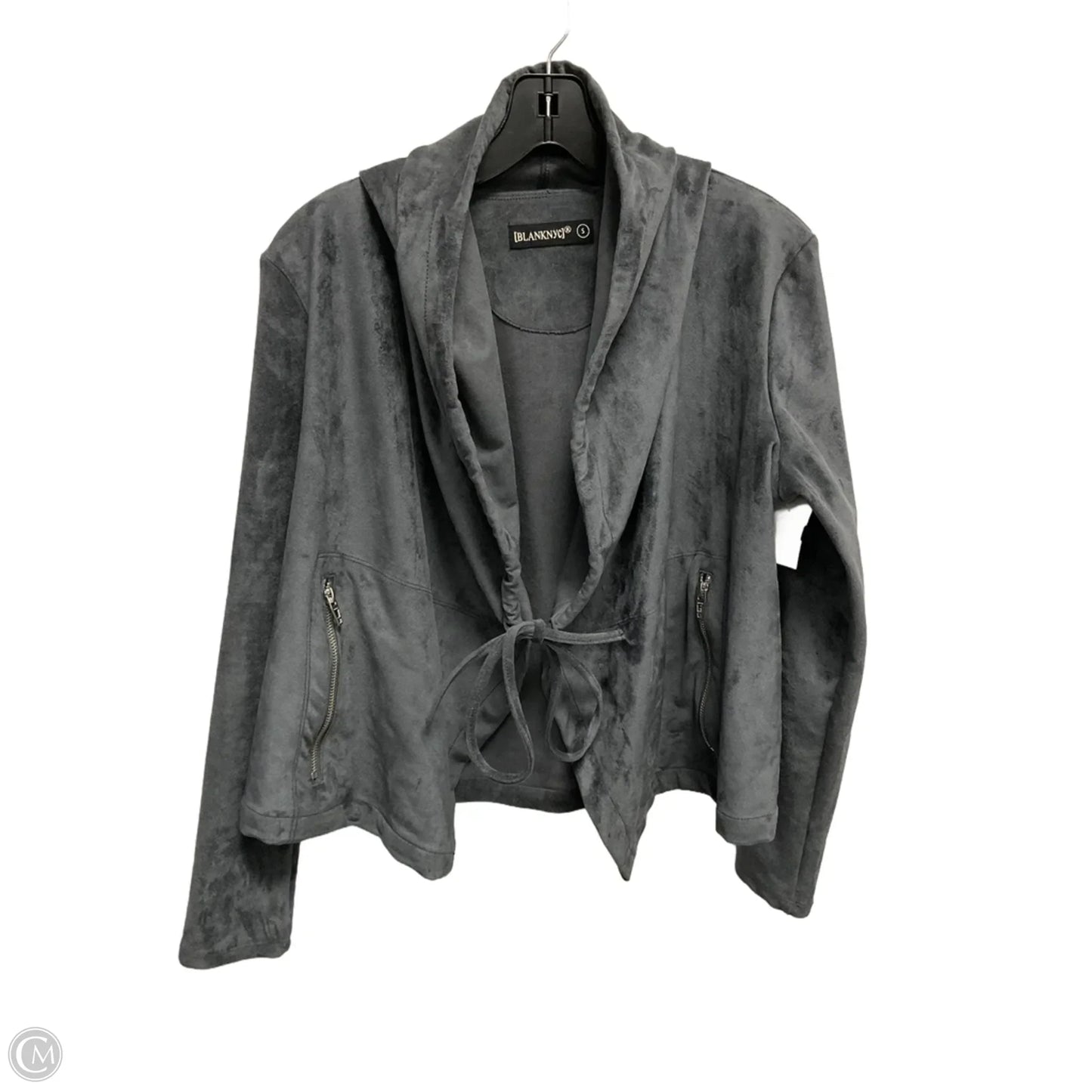 Jacket Shirt By Blanknyc In Grey, Size: S