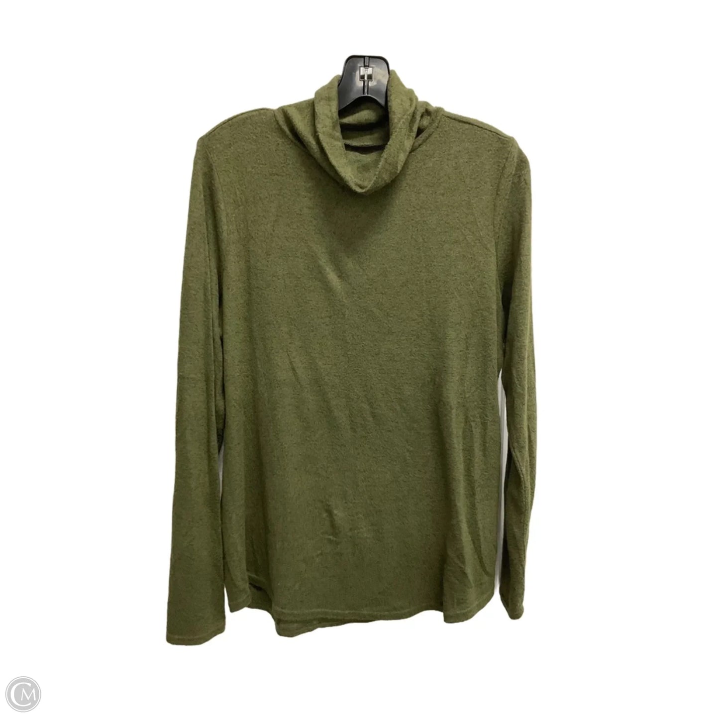 Top Long Sleeve Basic By Sonoma In Green, Size: M