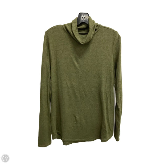 Top Long Sleeve Basic By Sonoma In Green, Size: M